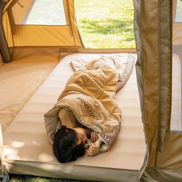 Спальник Naturehike L150 NH20MSD05 лівий, (13&deg;C), бежевий 6976023922282 фото