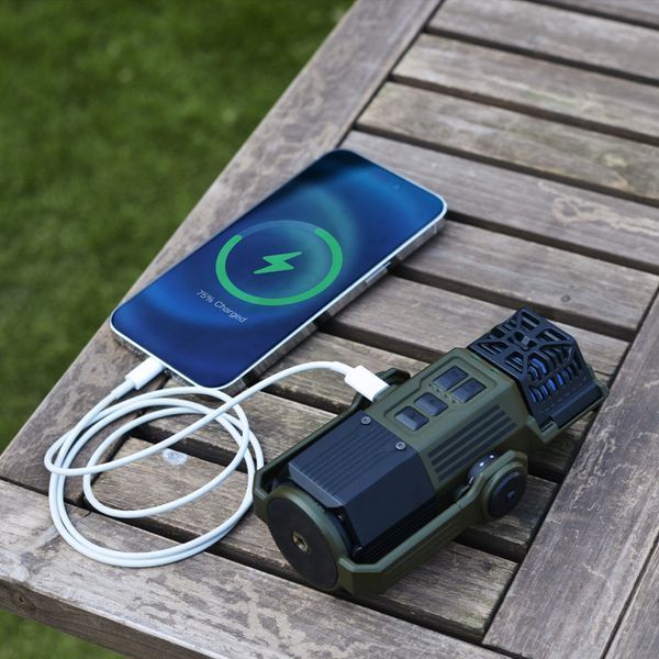Фумігатор-ліхтар-powerbank кемпінговий Flextail Evo Repel black 6975755960319 фото