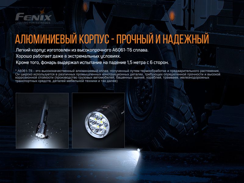 Ліхтар ручний Fenix LR35R 50664 фото