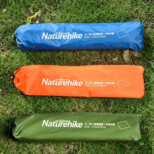 Тент універсальний Naturehike 210T NH15D004-X, oxford 2,15х1.5м 0,23 кг блакитний 65745 фото