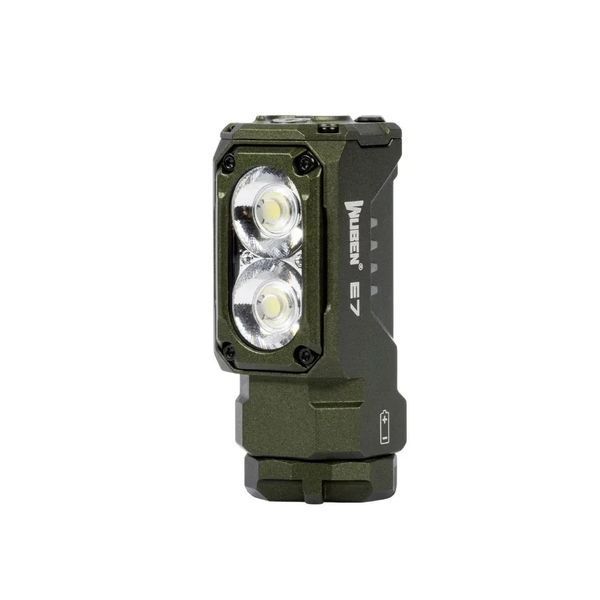 WUBEN E7 Green Ліхтар багатофункціональний wub-E7G фото