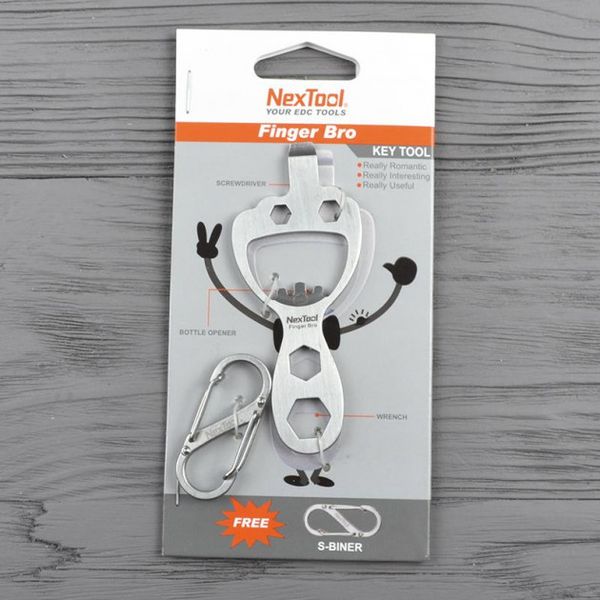 Міні-Мультитул NexTool BOTTLE OPENER Finger Bro KT5009B 45390 фото