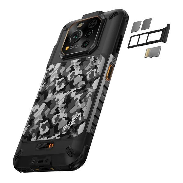 Смартфон RugOne Xever 7 Pro 12/512GB Black (Xever 7 Pro) 6975326660679 фото