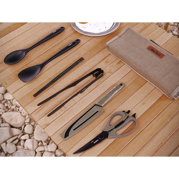 Набір кухонного посуду кемпінговий NexTool Outdoor Cooking set 6 предметів ntoc6 фото