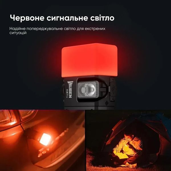 Дифузор Red (розсіювач світла) AC3 для WUBEN X4/X2Pro+ wub-ac3r фото