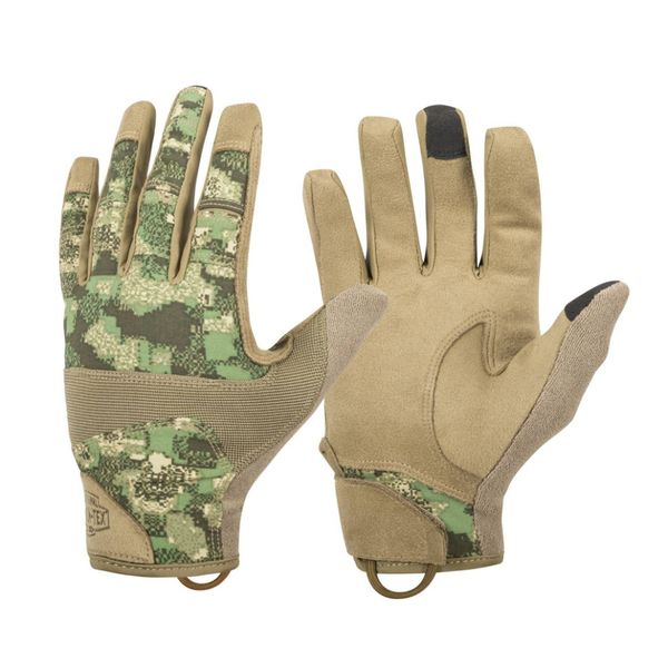 Рукавички тактичні Helikon-Tex Range Tactical Gloves - PenCott WildWood / Coyote A, розмір M 67313 фото