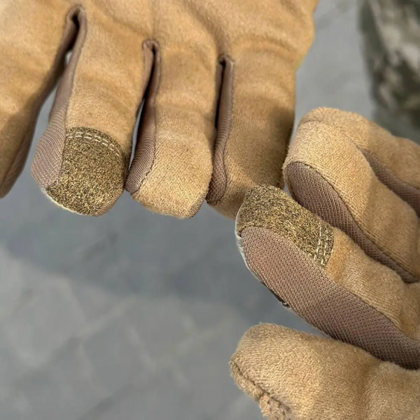 Рукавички тактичні Helikon-Tex Range Tactical Gloves - PenCott WildWood / Coyote A, розмір M 67313 фото