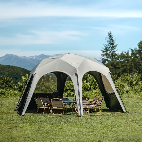 Опис тенту для кемпінгу Naturehike CNK230WS014, 4.6 м * 4,0 м, бежевого 6927595794685 фото