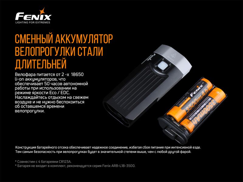 Велофара Fenix BC30 V2.0 48895 фото