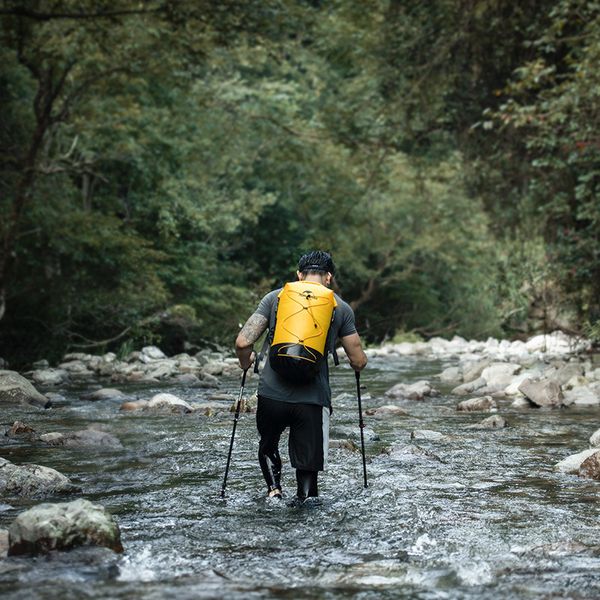 Рюкзак водонепроникний Naturehike NH21FSB04, 20л, жовтий 65248 фото