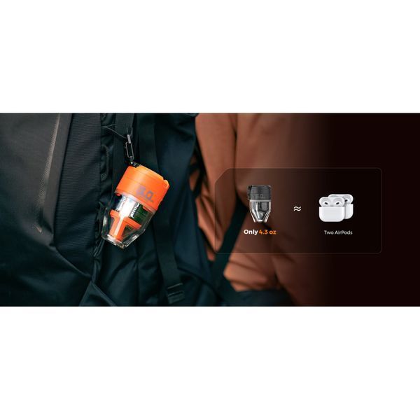 Насос-ліхтар кемпінговий Flextail Max Pump 3, чорний MPM3 фото