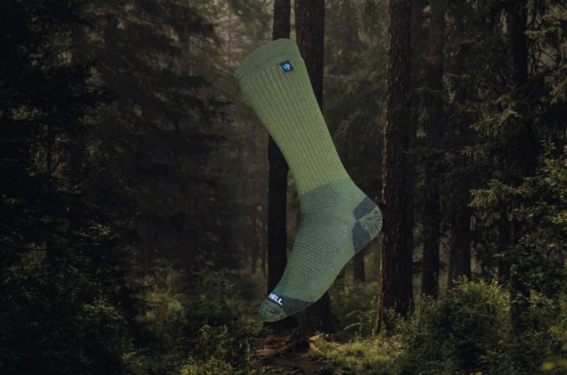 Шкарпетки Dexshell Terrain Walking 2.0 Socks, хакі, розмір L (43-46) DS62406OLV-L фото