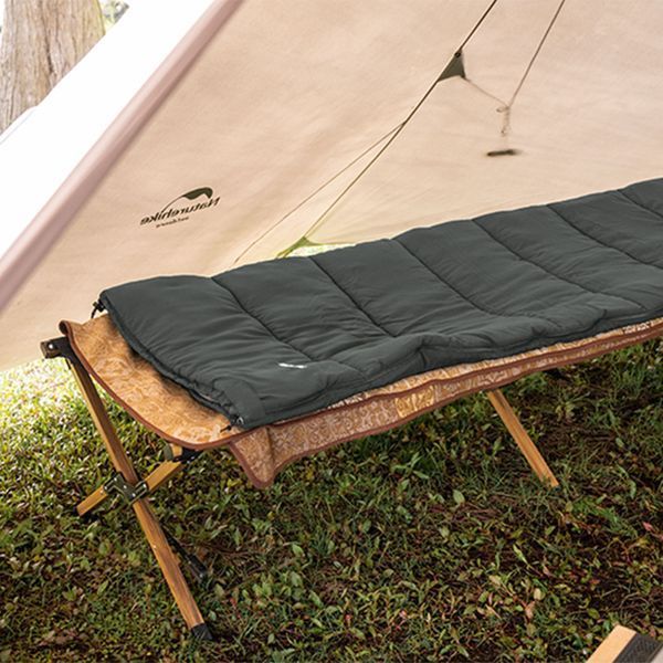 Спальний мішок Naturehike F150 NH22MSD05, лівий, графіт 6927595797747-L фото