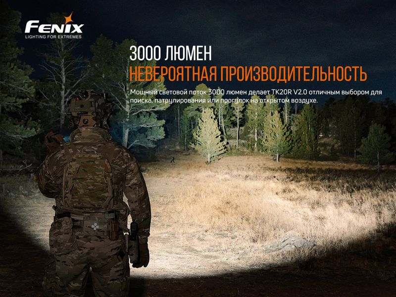 Ліхтар ручний Fenix TK20R V2.0 58364 фото