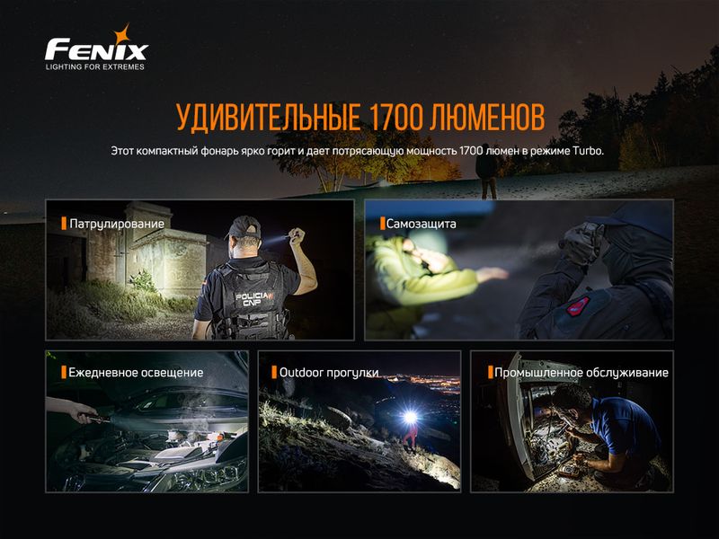 Ліхтар ручний Fenix PD35 V3.0 57028 фото