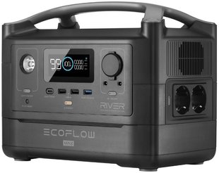 Зарядна станція EcoFlow RIVER Max (576 Вт·год) EFRIVER600MAX-EU фото