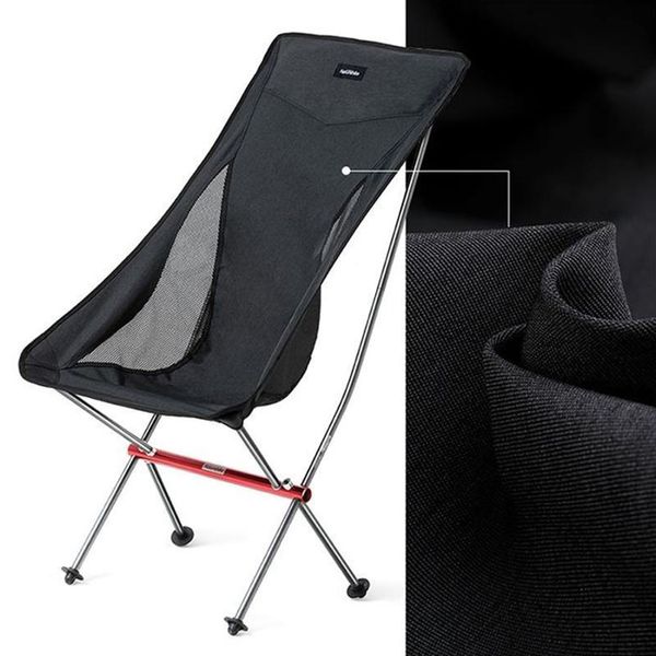 Крісло складане NaturehikeYL06 Alu Folding Moon Chair NH18Y060-Z, чорний 59459 фото