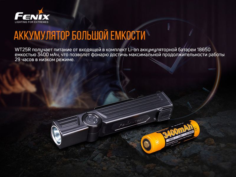 Ліхтар ручний Fenix WT25R 54707 фото