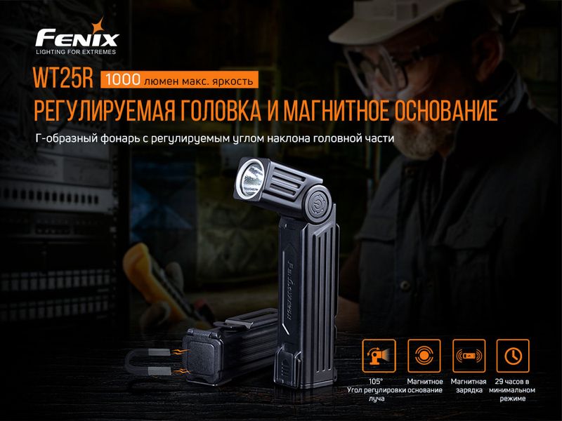 Ліхтар ручний Fenix WT25R 54707 фото