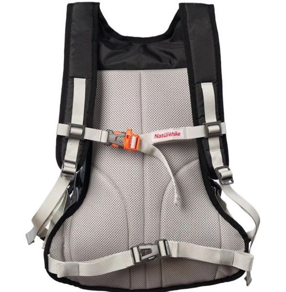 Велорюкзак с чехлом для шлема Naturehike 15 л sky blue NH15C001-B, голубой 6975641886310 фото