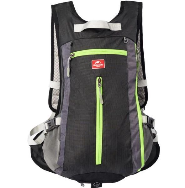 Велорюкзак с чехлом для шлема Naturehike 15 л sky blue NH15C001-B, голубой 6975641886310 фото
