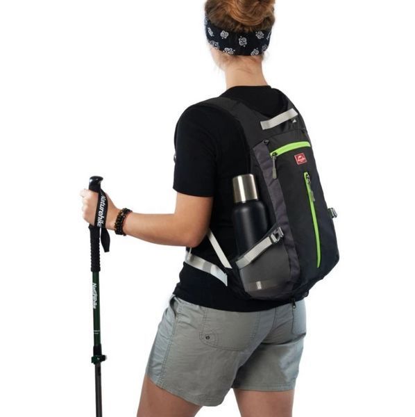 Велорюкзак с чехлом для шлема Naturehike 15 л sky blue NH15C001-B, голубой 6975641886310 фото