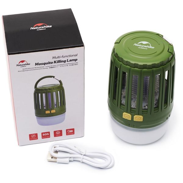 Ліхтар кемпінговий з захистом від комарів Naturehike Repellent light NH20ZM003, акумулятор 18650 (2200 mAh) 57534 фото