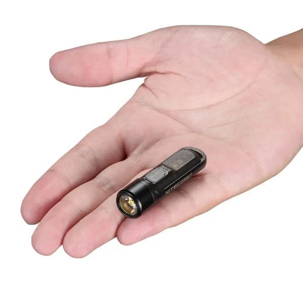 Ліхтар наключний Nitecore TIKI LE (Osram P8 + Red + Blue LED, 300 люмен, 7 режимів, USB-С), чорний TIKIB фото