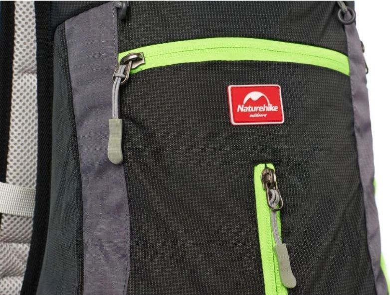 Велорюкзак с чехлом для шлема Naturehike 15 л sky blue NH15C001-B, голубой 6975641886310 фото