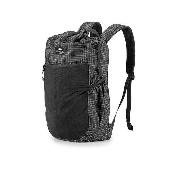 Рюкзак туристичний Naturehike NH20BB206, 20 л, графіт в клітинку 65705 фото