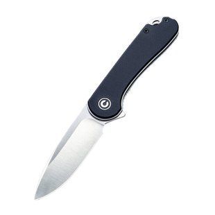 Ніж складаний кишеньковий Civivi Elementum, (7.5 см) D2 / G10 чорний C907A фото