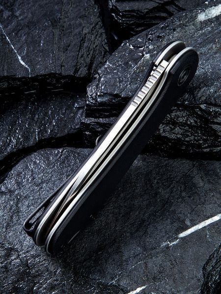 Ніж складаний кишеньковий Civivi Elementum, (7.5 см) D2 / G10 чорний C907A фото