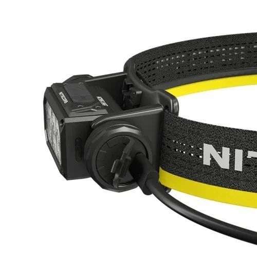 Ліхтар налобний Nitecore HC65 UHE (8 x NiteLab UHE LED, 2000 люмен, 11 режимів, 18650, USB Type-C), чорний 6-1287_uhe фото
