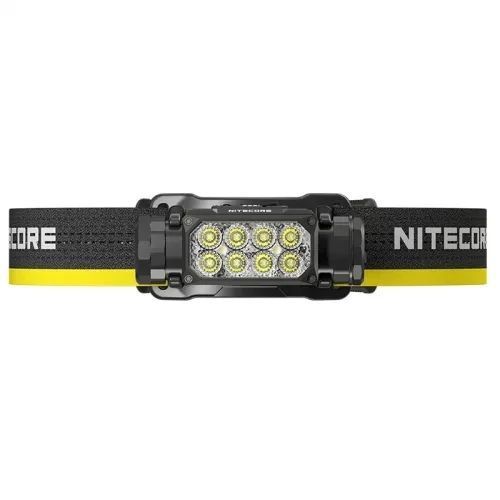 Ліхтар налобний Nitecore HC65 UHE (8 x NiteLab UHE LED, 2000 люмен, 11 режимів, 18650, USB Type-C), чорний 6-1287_uhe фото