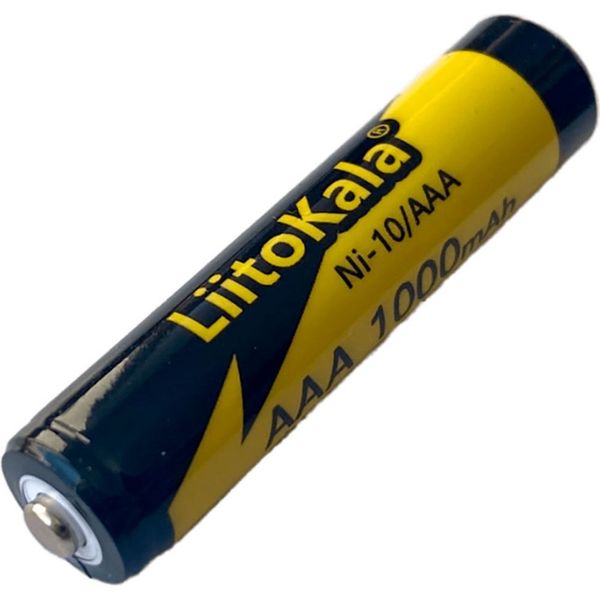 Акумулятор LiitoKala Ni-10/AAA 1.2V AAA 1000mAh battery 66133 фото