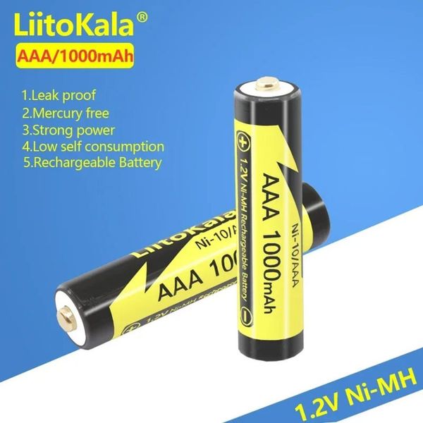 Акумулятор LiitoKala Ni-10/AAA 1.2V AAA 1000mAh battery 66133 фото