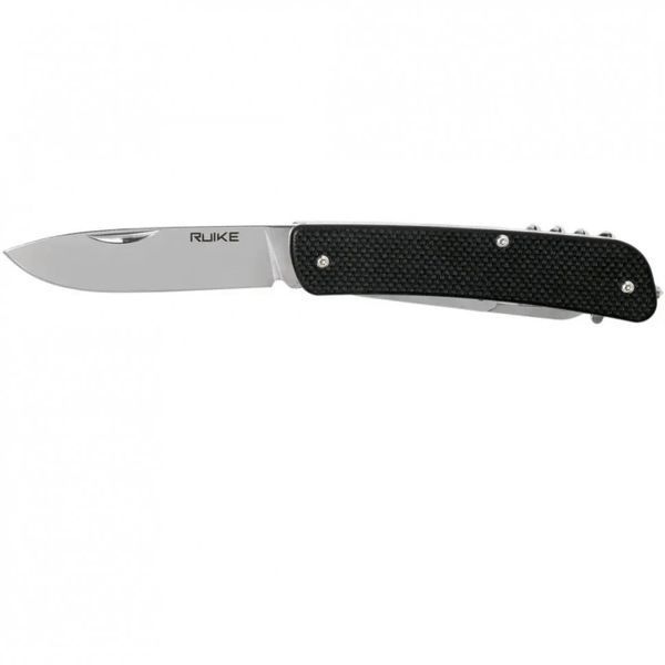 Многофункциональный нож Ruike Criterion L31, (8.5 см) 12C27 / G10 черный, 18 инстр. L31-B фото