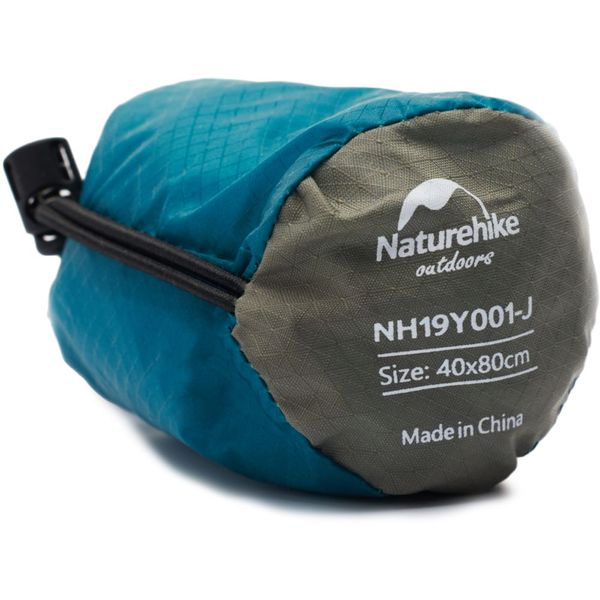 Рушник Naturehike MJ01 Ultralight NH19Y001-J, 80 см х 40 см, смарагдовий 57494 фото