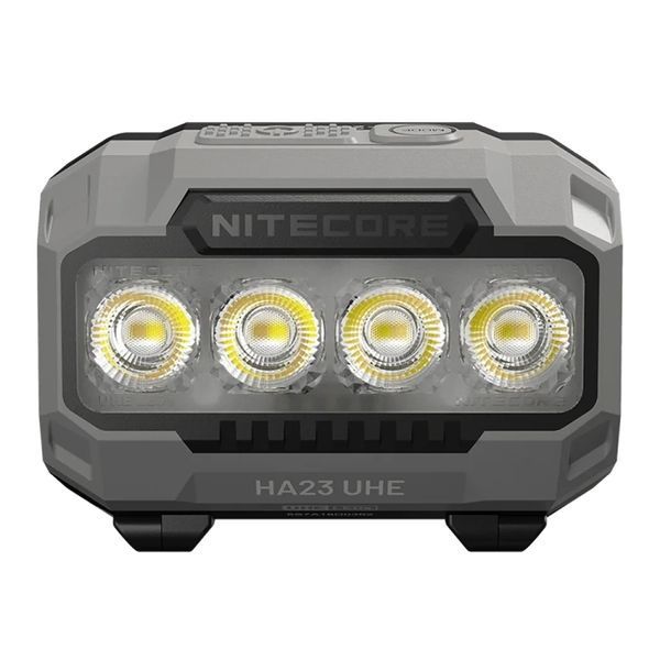 Ліхтар налобний Nitecore HA23 UHE MCT (White-Red Led, 600 люмен, 3xAAA), зелений 6-1366_uhe_green фото