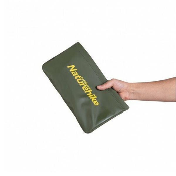 Складаний контейнер для води з ПВХ Naturehike Square bucket 13л army green NH19SJ007 58843 фото