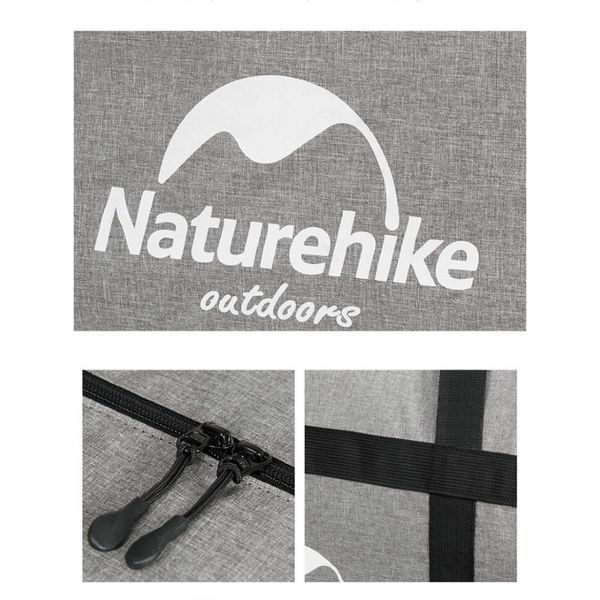 Сумка-баул Naturehike Outdoor storage bag Updated 45 л NH17S021-M темно-серая 6927595724897 фото