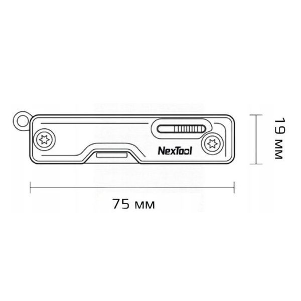 Мультитул NexTool Multi Functional Knife, синий NE20099 фото