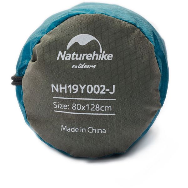 Рушник Naturehike MJ02 Ultralight NH19Y002-J, 128 см х 80 см, смарагдовий 57496 фото