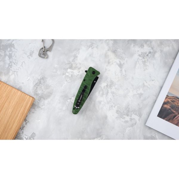 Нож складной Ganzo G620g-1 зеленый G620g-1 фото