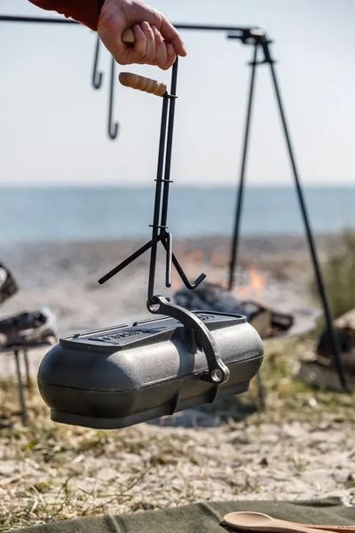 Жаровня для картофеля Petromax Cast-Iron Potato Cooker 45 см pto45b фото