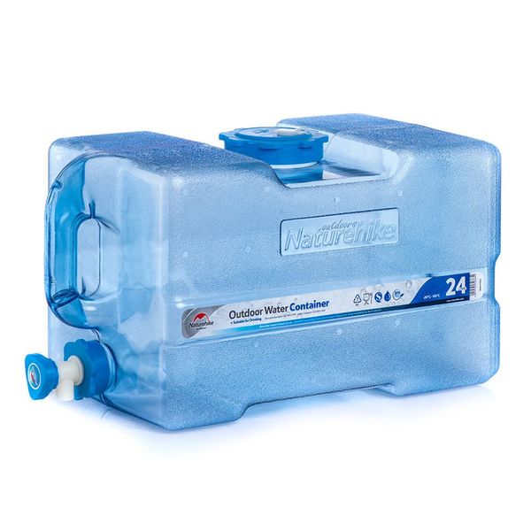 Канистра для воды Naturehike Water container PC7 19 л transparent (NH18S018-T) 65856 фото